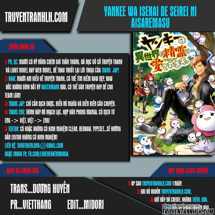 Yankee Wa Isekai De Seirei Ni Aisaremasu Chapter 5 - 1