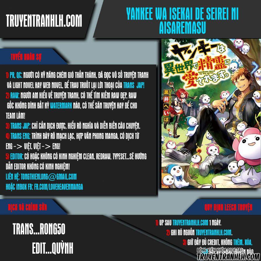 Yankee Wa Isekai De Seirei Ni Aisaremasu Chapter 6 - 1