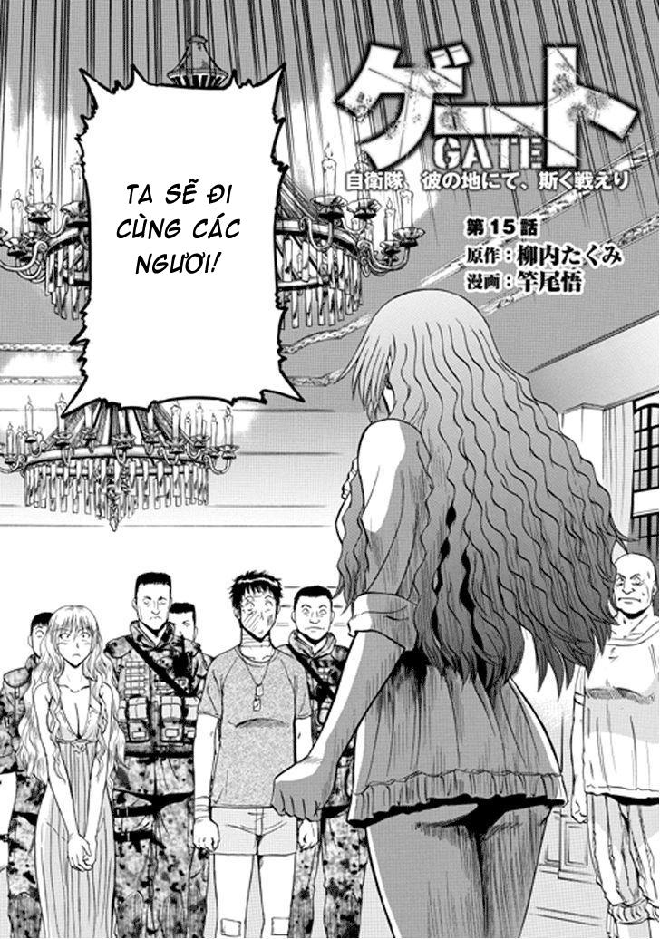 Gate - Jietai Kare No Chi Nite, Kaku Tatakeri Chapter 15 - 1