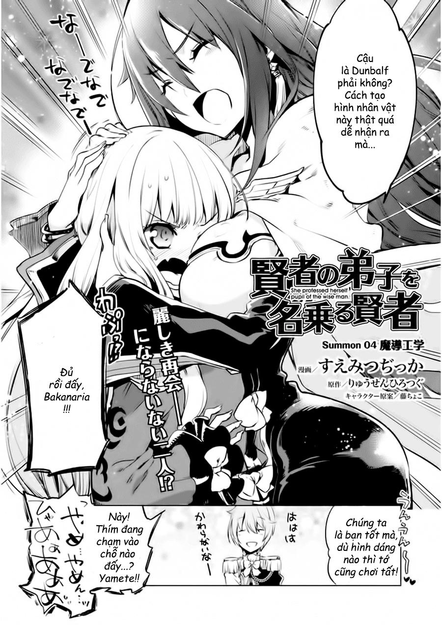 Kenja No Deshi Wo Nanoru Kenja Isekai! Chapter 4 - 3