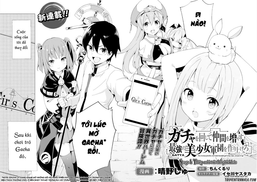 Gacha Wo Mawashite Nakama Wo Fuyasu Saikyou No Bishoujo Gundan Wo Tsukuriagero Chapter 1 - 6