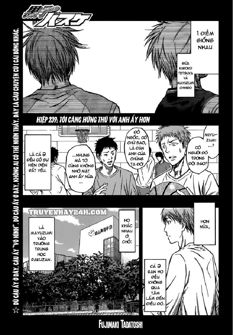 Kuroko No Basuke Chapter 239 - 4