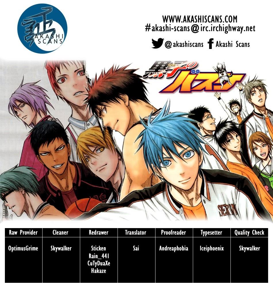 Kuroko No Basuke Chapter 272 - 1