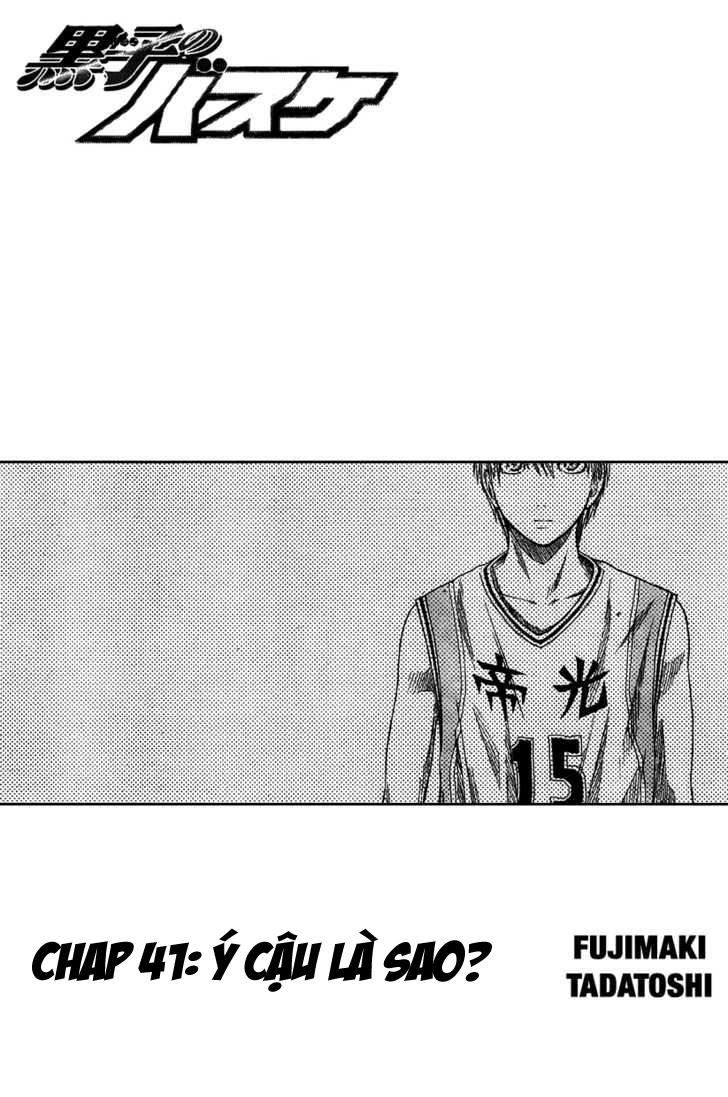 Kuroko No Basuke Chapter 41 - 3