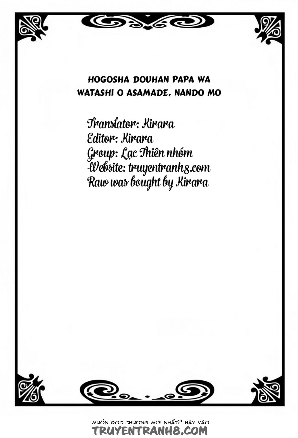 Hogosha Douhan Papa Wa Watashi O Asamade, Nando Mo Chapter 1 - 2