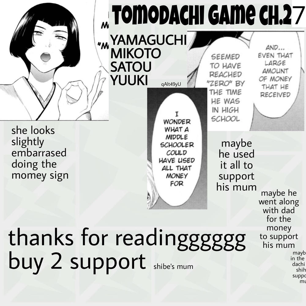 Tomodachi Game Chapter 27 - 38