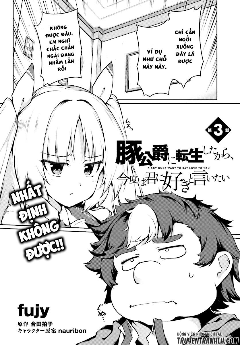 Buta Koushaku Ni Tensei Shitakara, Kondo Wa Kimi Ni Suki To Iitai Chapter 3 - 5