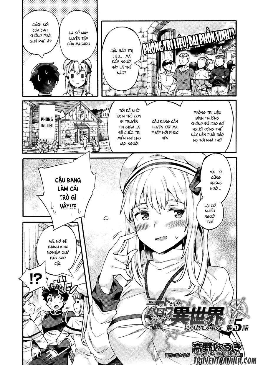 Neet Dakedo Hello Work Ni Ittara Isekai Ni Tsuretekareta Chapter 5 - 4