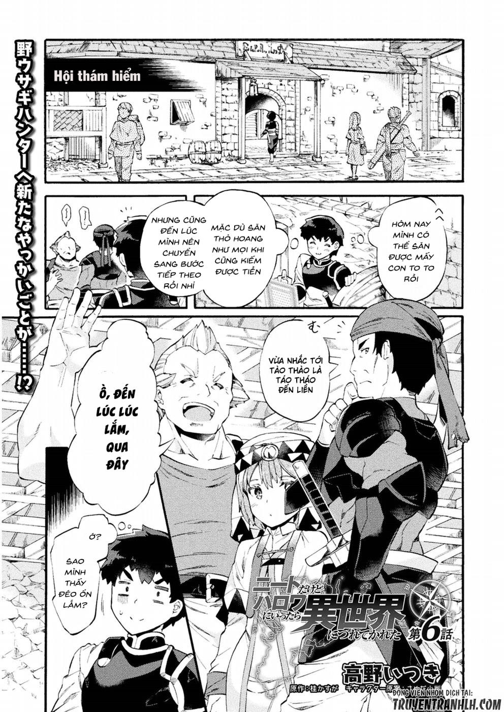 Neet Dakedo Hello Work Ni Ittara Isekai Ni Tsuretekareta Chapter 6 - 4