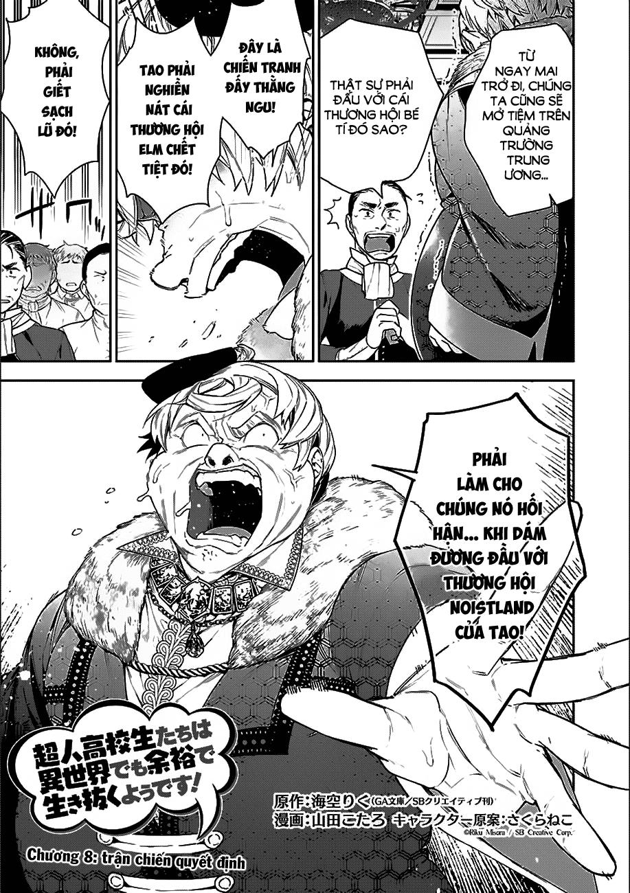 Choujin Koukousei-Tachi Wa Isekai Demo Yoyuu De Ikinuku You Desu Chapter 8 - 4