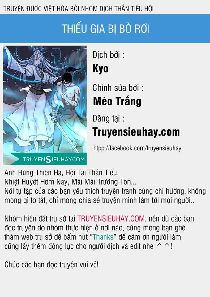 Thiếu Gia Bị Bỏ Rơi Chapter 1 - 1