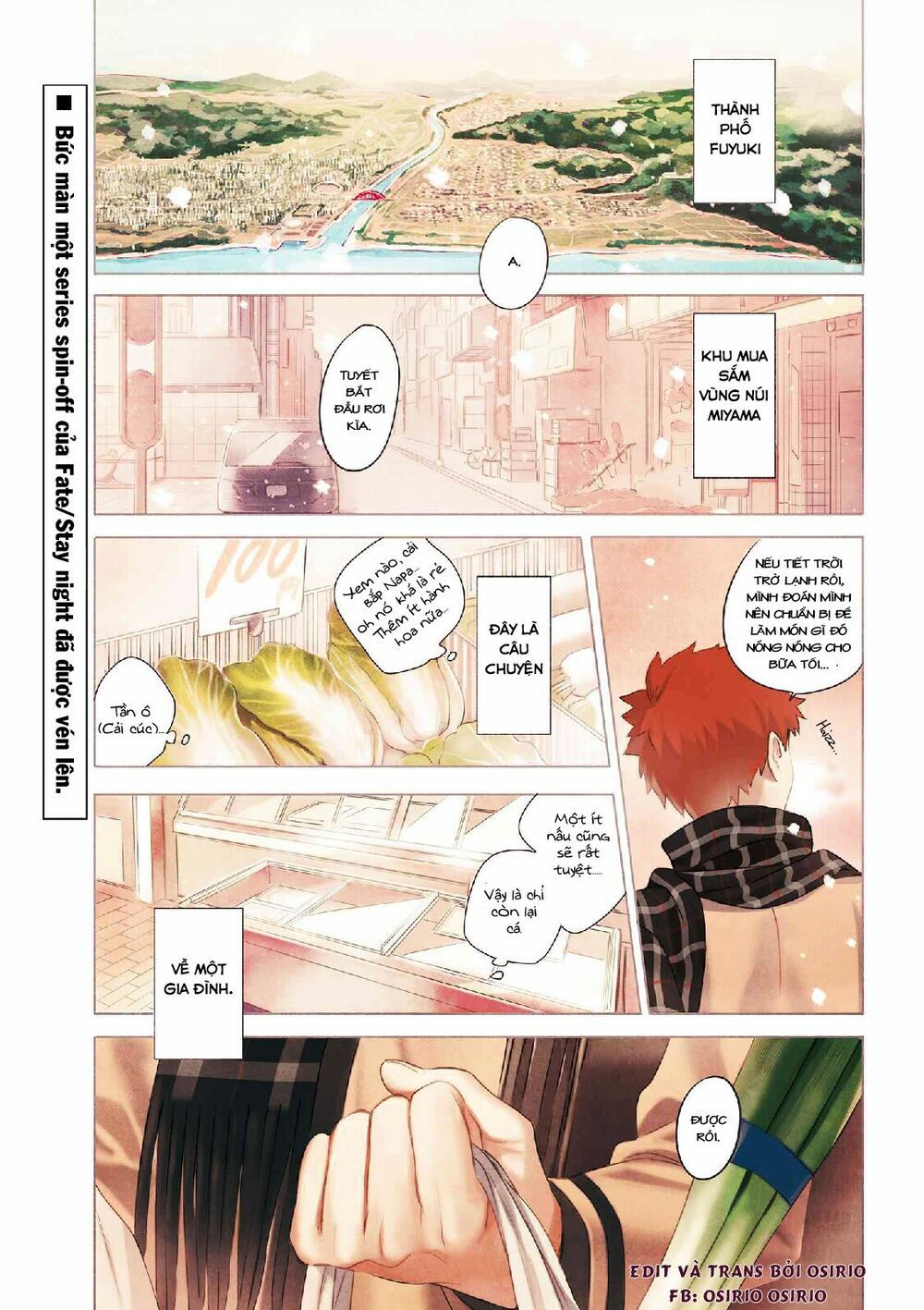 Thực Đơn Hôm Nay Cho Gia Đình Emiya Chapter 1 - 2