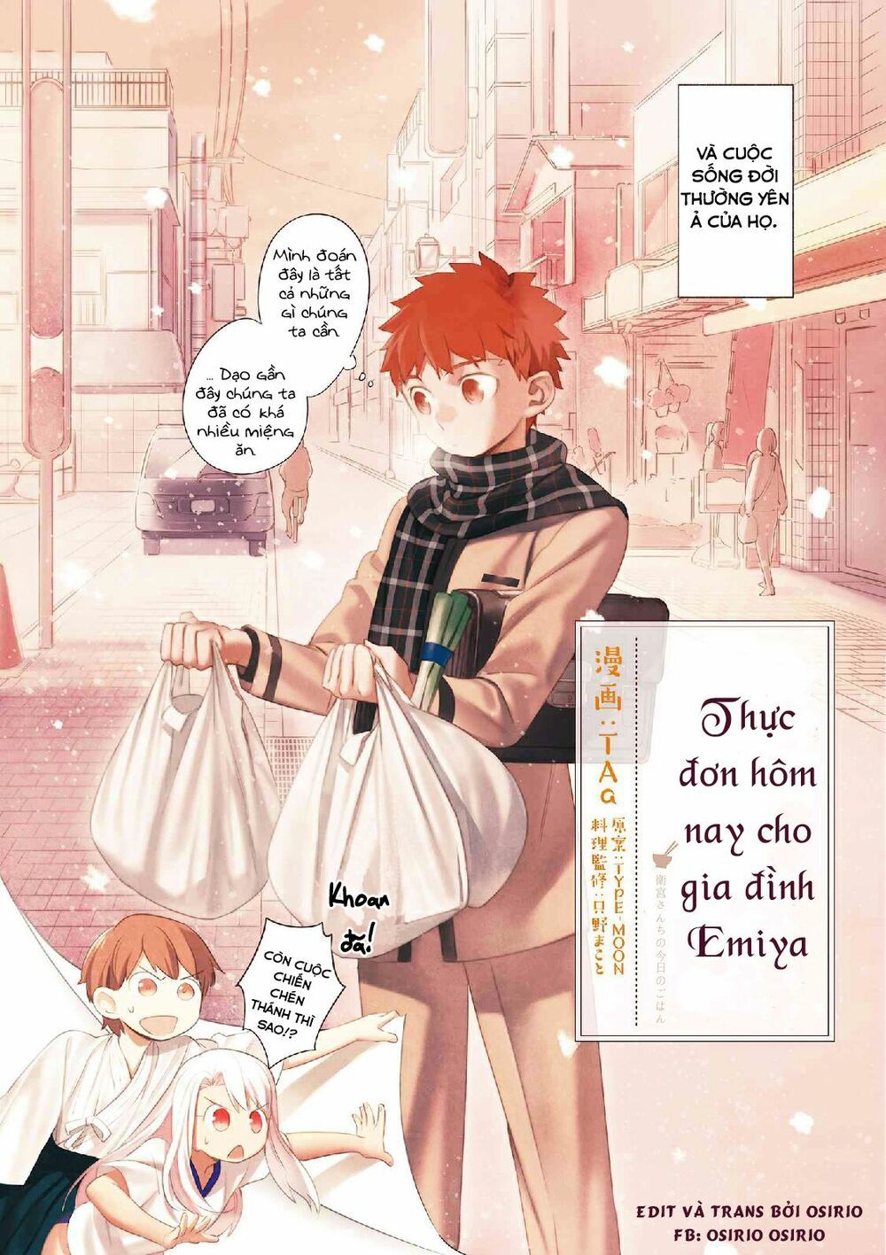 Thực Đơn Hôm Nay Cho Gia Đình Emiya Chapter 1 - 3