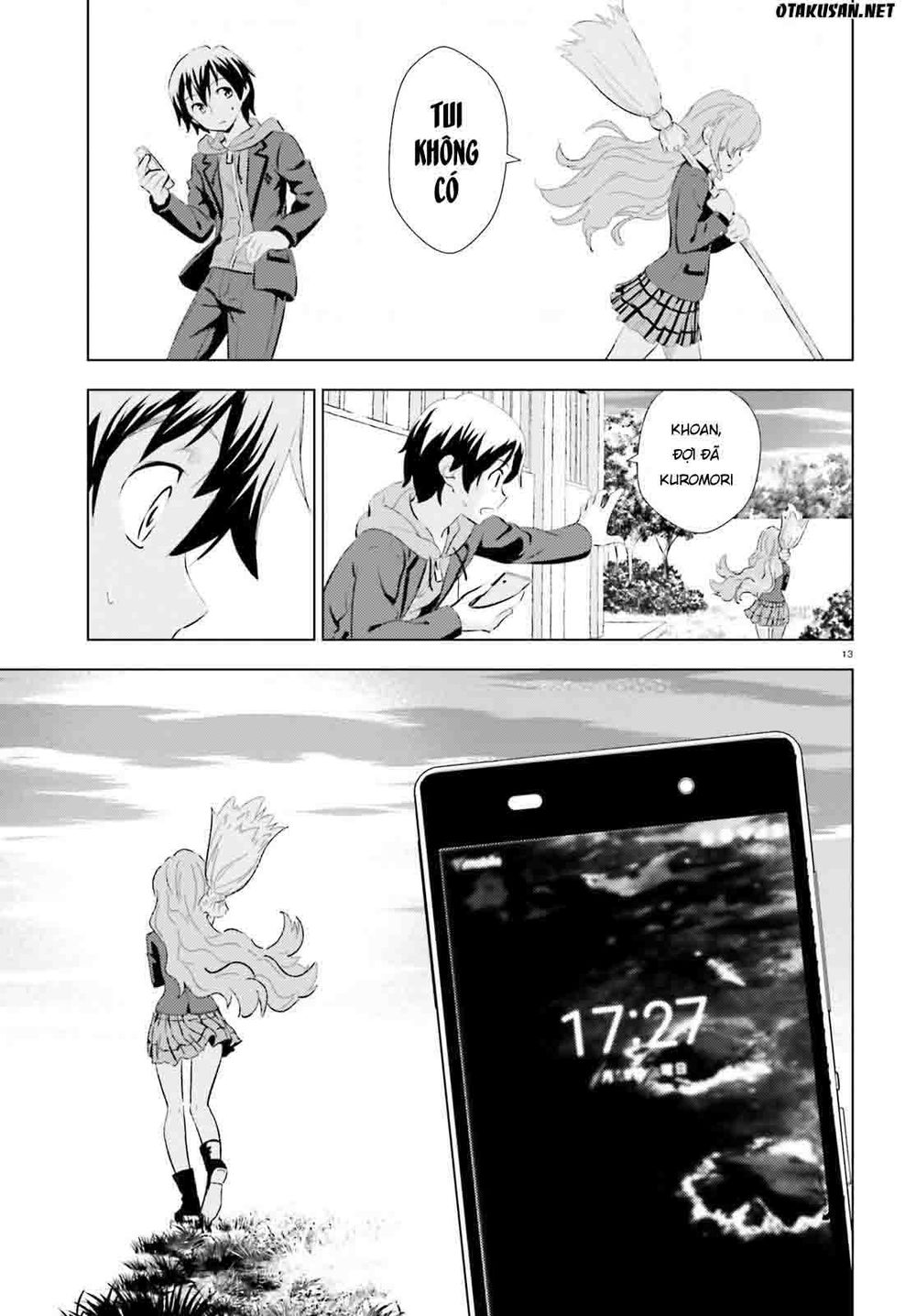 Kuromori-San Can Not Use A Smartphone Chapter 1 - 13