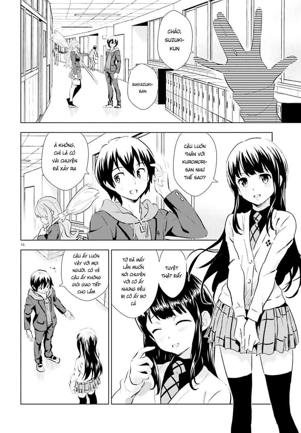 Kuromori-San Can Not Use A Smartphone Chapter 1 - 18