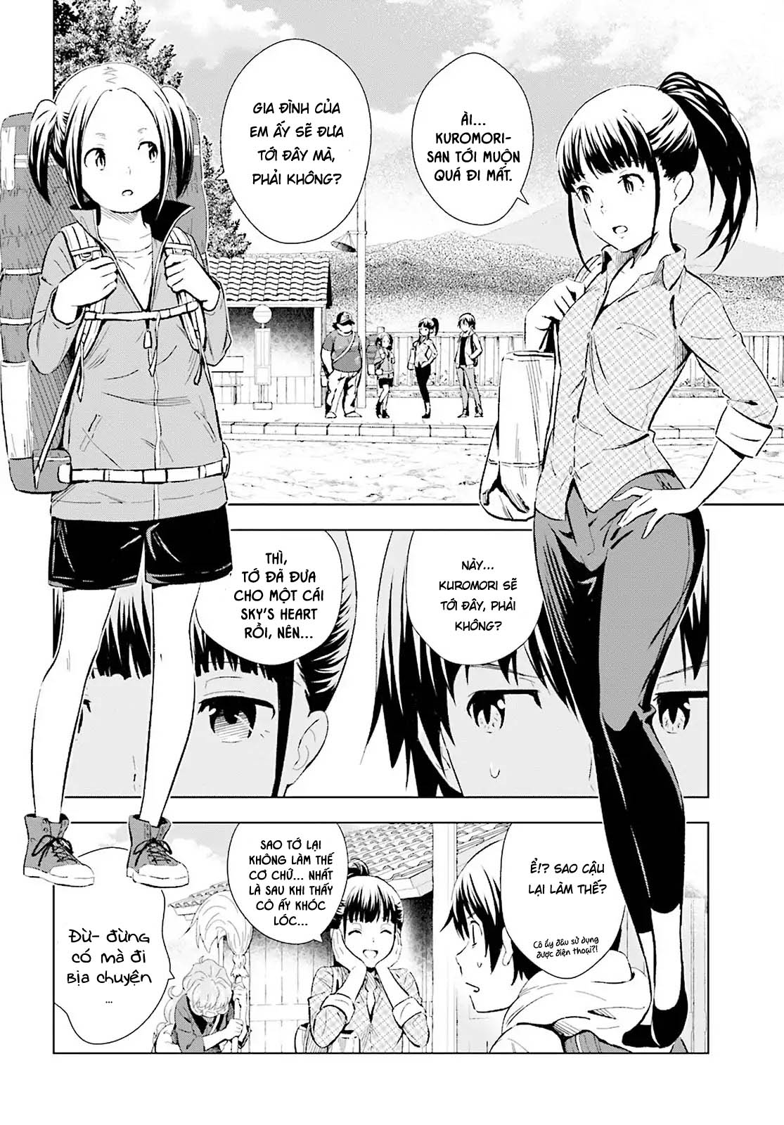 Kuromori-San Can Not Use A Smartphone Chapter 8 - 9