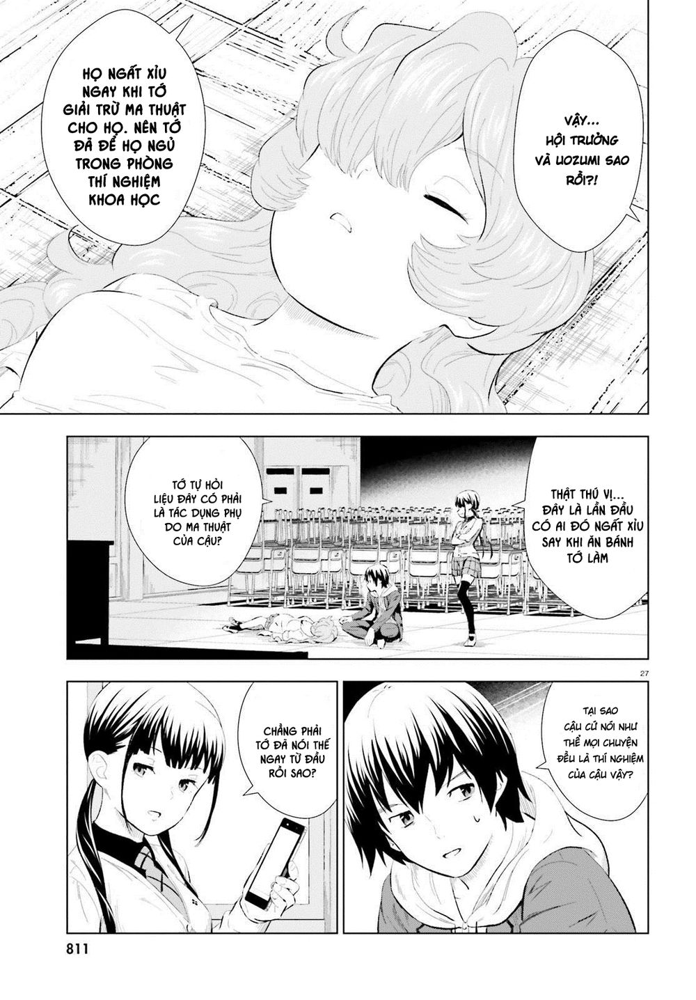 Kuromori-San Can Not Use A Smartphone Chapter 7 - 28