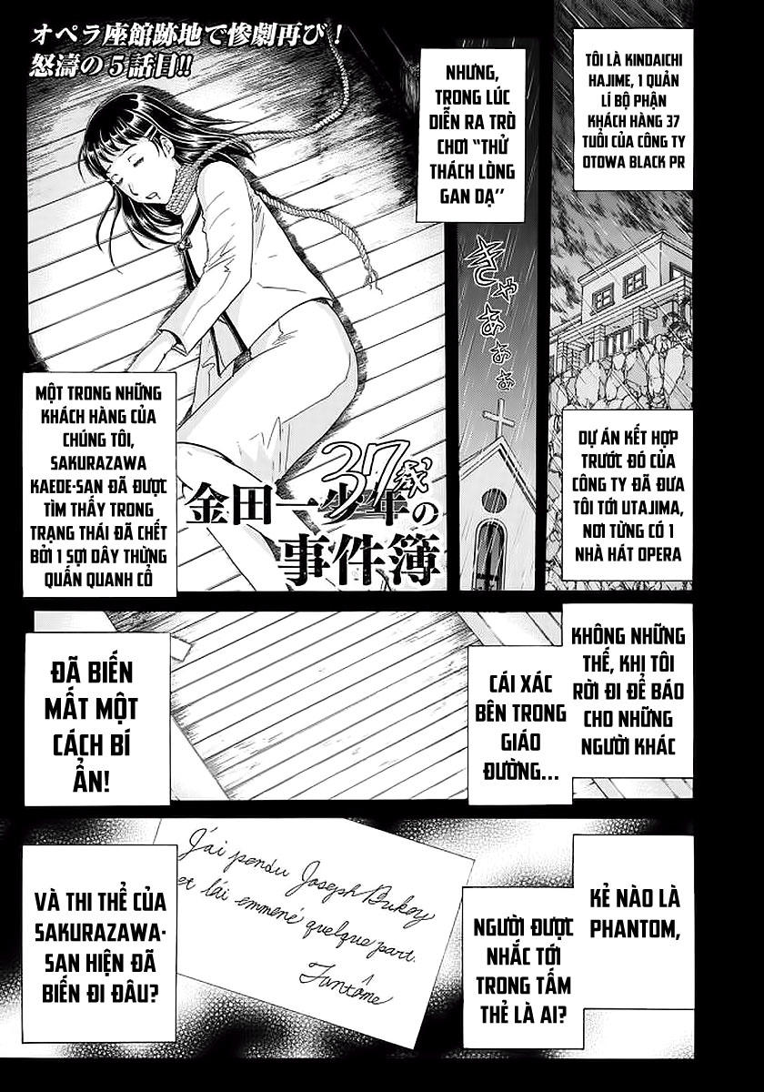 Những Vụ Án Của Kindaichi Ở Tuổi 37 Chapter 5 - 1