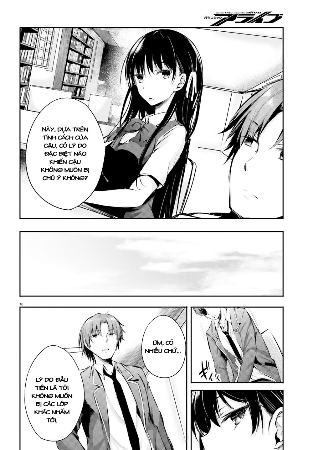 Youkoso Jitsuryoku Shijou Shugi No Kyoushitsu E √Horikita Chapter 6 - 18