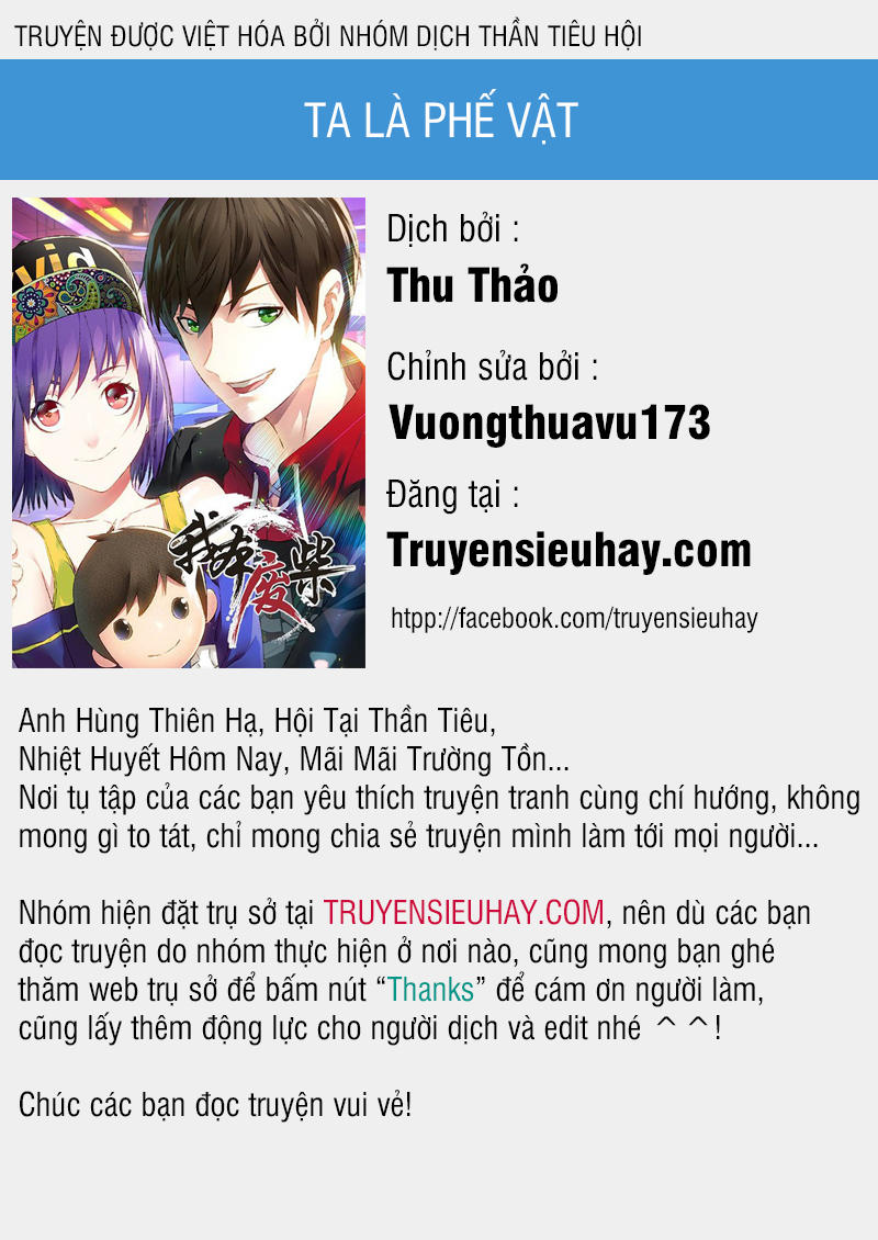 Ta Là Phế Vật Chapter 10 - 1