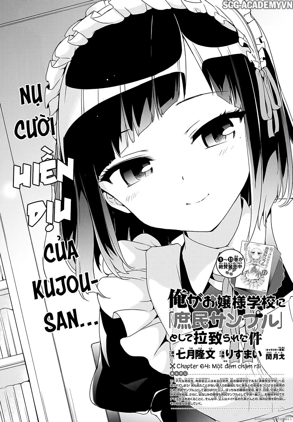 Ore Ga Ojou-Sama Gakkou Ni Shomin Sample Toshite Rachirareta Ken Chapter 64 - 3