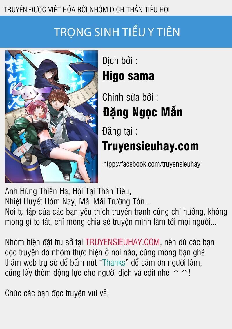 Trọng Sinh Tiểu Y Tiên Chapter 2 - 1