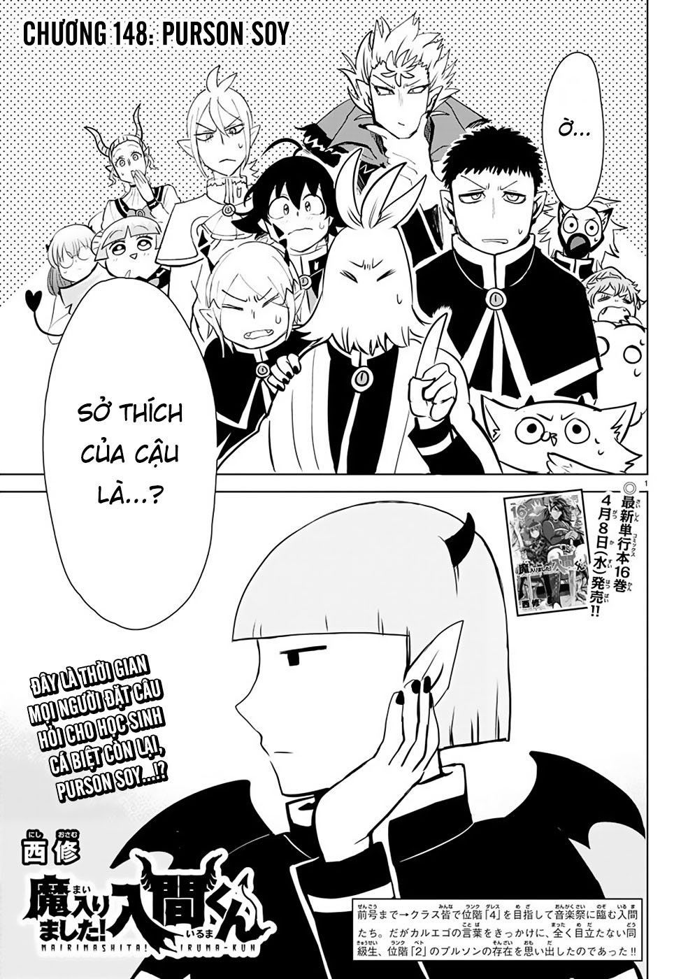 Chào Mừng Cậu Đến Trường Iruma-Kun Chapter 148 - 3