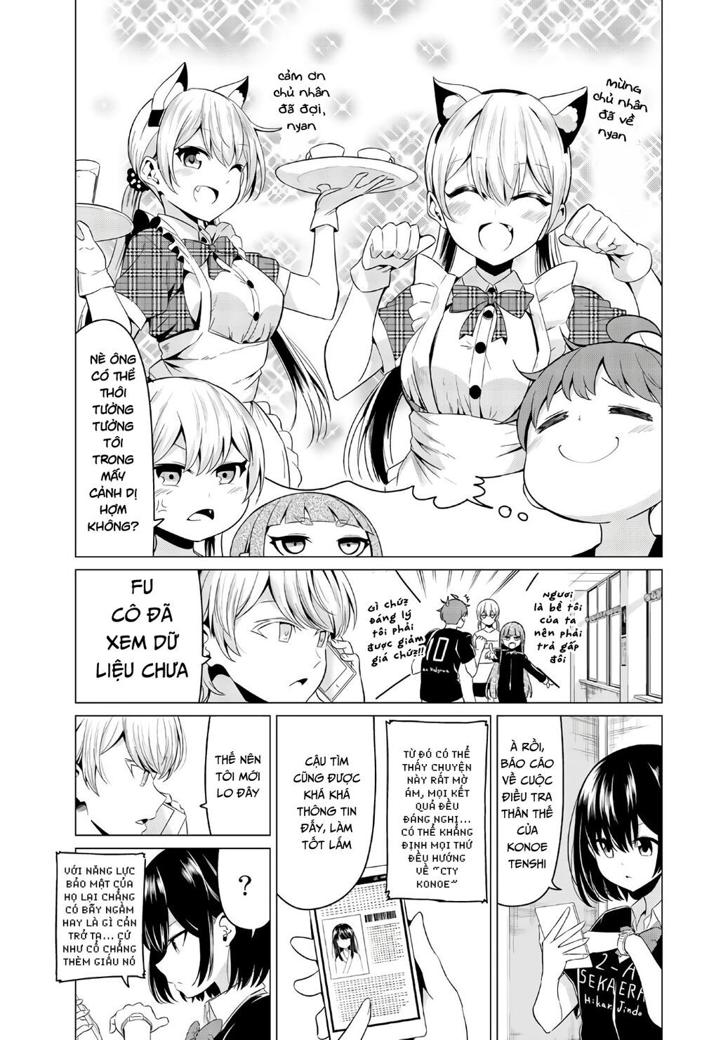 Sekai Ka Kanojo Ka Erabenai Chapter 26 - 9