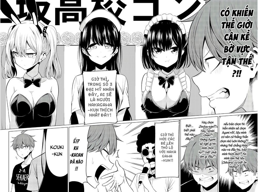 Sekai Ka Kanojo Ka Erabenai Chapter 27 - 4