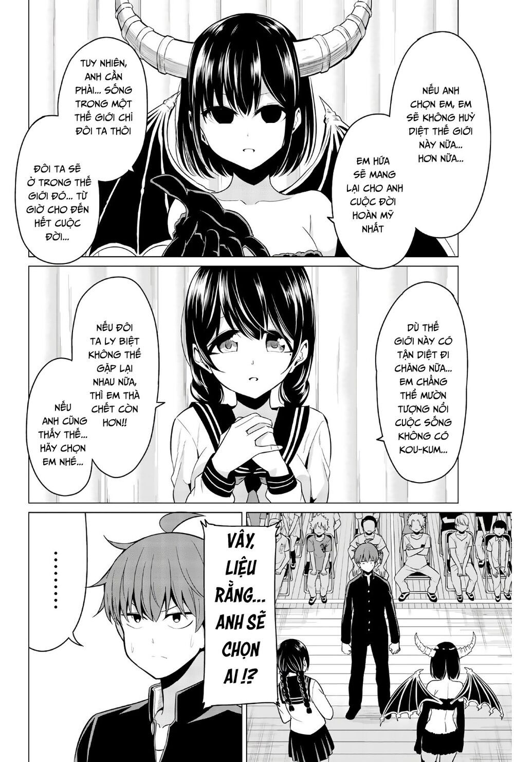 Sekai Ka Kanojo Ka Erabenai Chapter 27 - 34