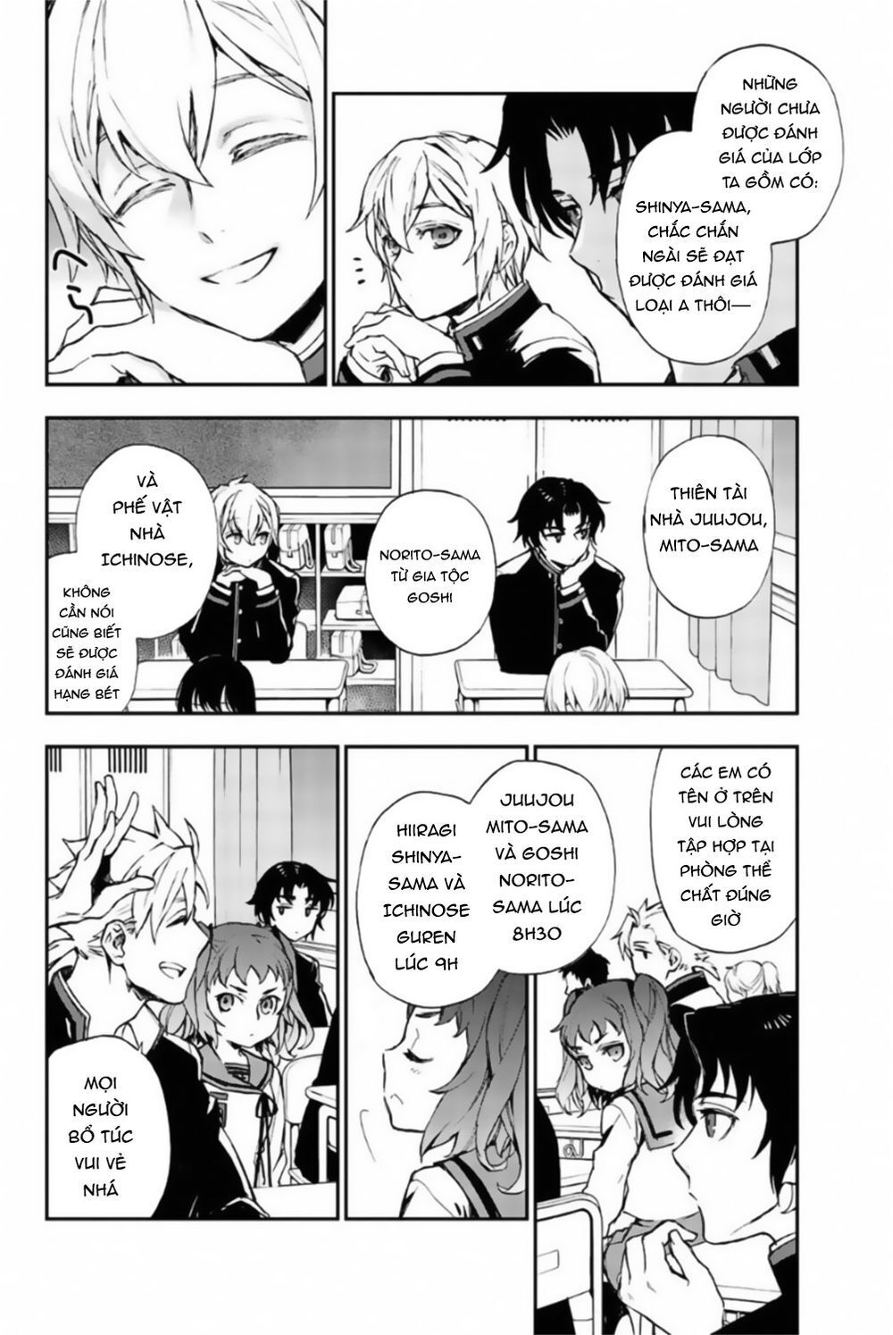 Owari No Seraph: Ichinose Guren Chapter 8 - 10