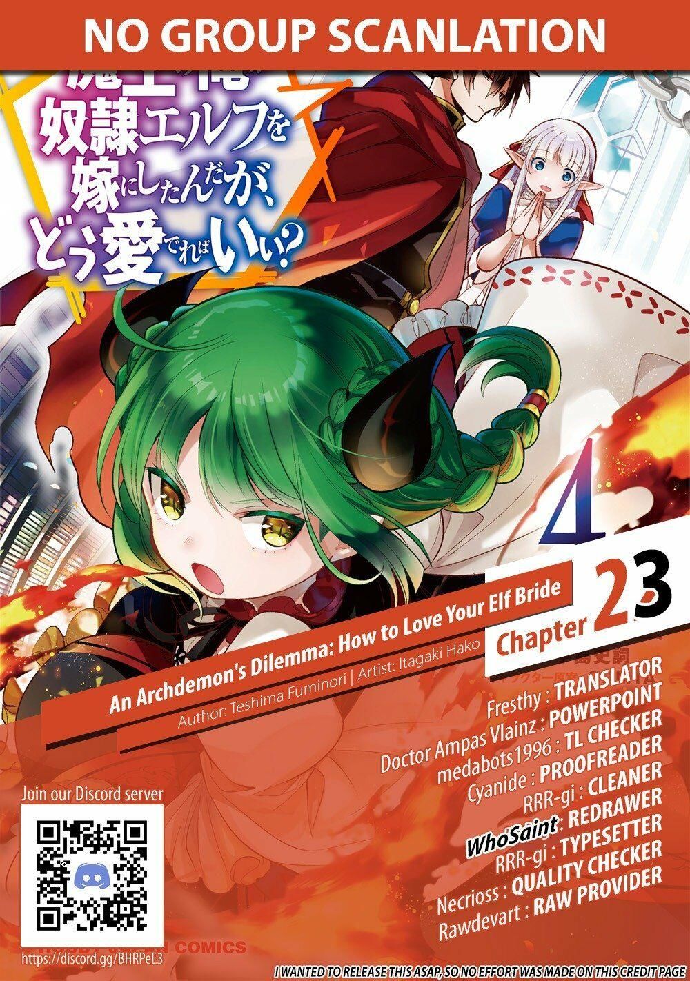 Maou No Ore Ga Dorei Elf Wo Yome Ni Shitanda Ga, Dou Medereba Ii? Chapter 23 - 45