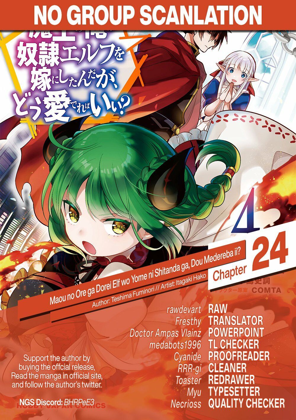 Maou No Ore Ga Dorei Elf Wo Yome Ni Shitanda Ga, Dou Medereba Ii? Chapter 24 - 25