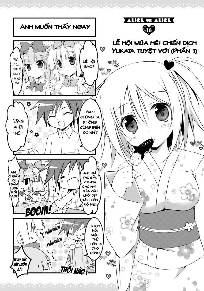 Alice Or Alice: Siscon Niisan To Futago No Imouto Chapter 18 - 2