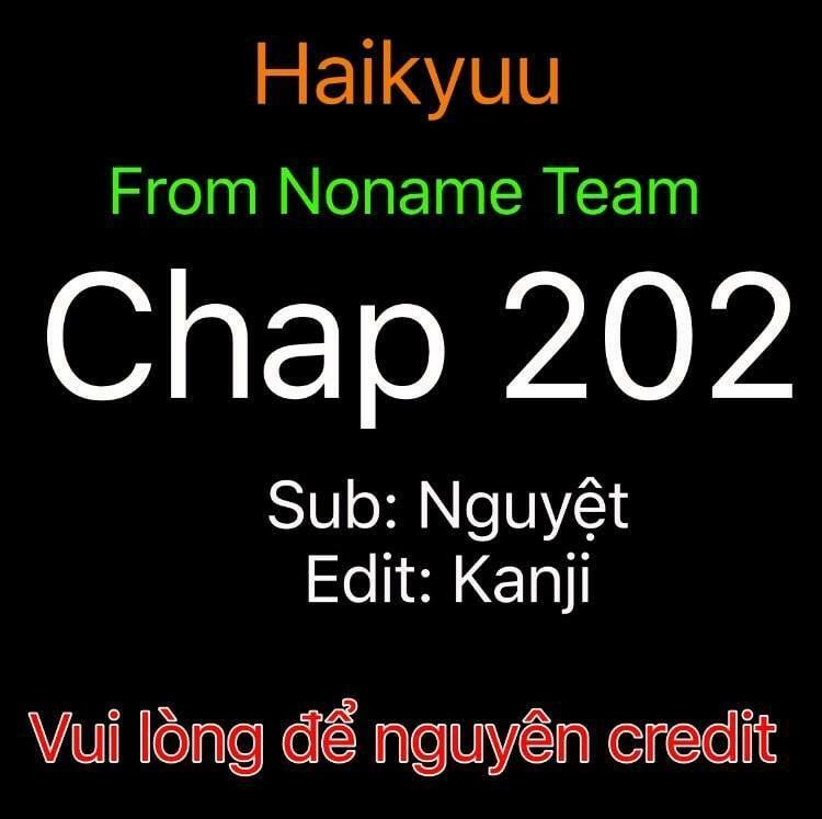 Haikyuu Chapter 202 - 1