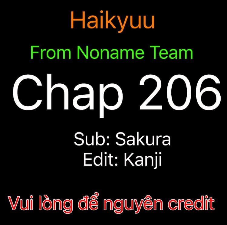 Haikyuu Chapter 206 - 1