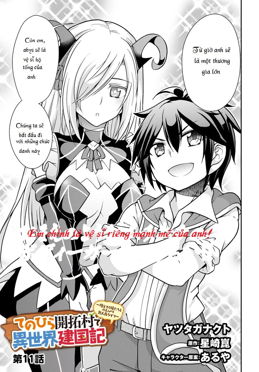 Tenohira Kaitaku Mura De Isekai Kenkokuki: Fueteku Yome-Tachi To Nonbiri Mujintou Life Chapter 11 - 4