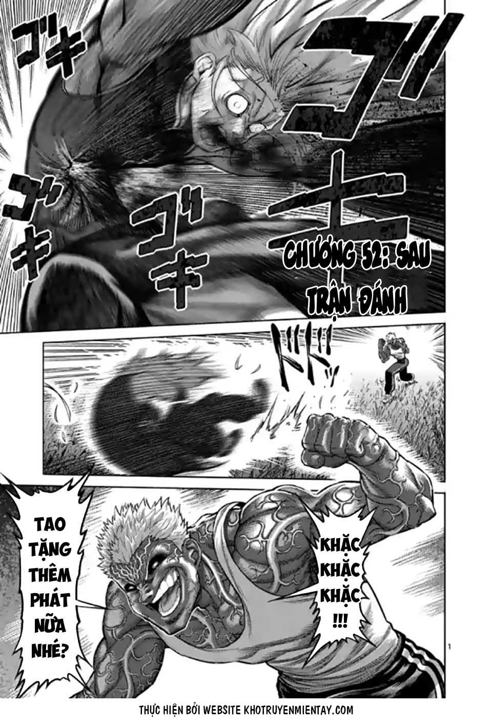 Kengan Ashura Phần 2 Chapter 52 - 1