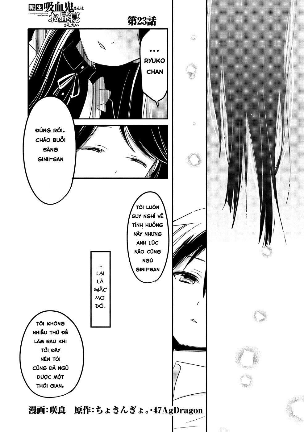 Tensei Kyuuketsukisan Wa Ohirune Ga Shitai Chapter 23 - 3