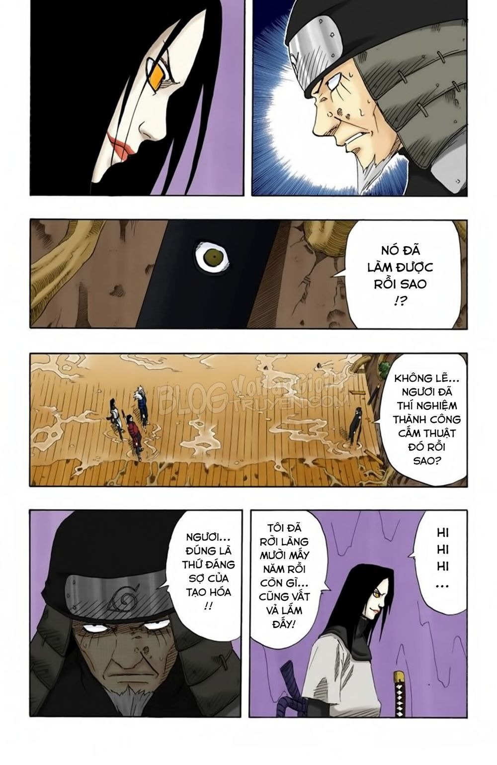 Naruto Full Màu Chapter 121 - 7