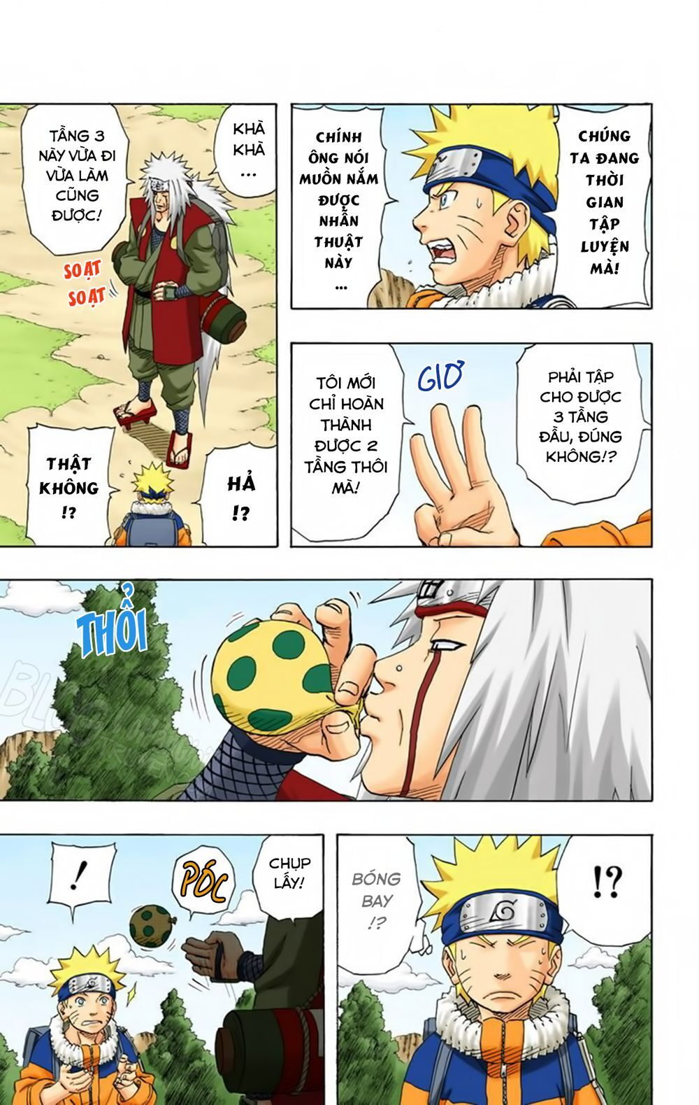 Naruto Full Màu Chapter 155 - 4