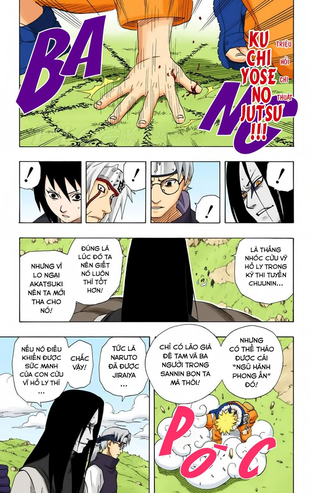 Naruto Full Màu Chapter 166 - 4