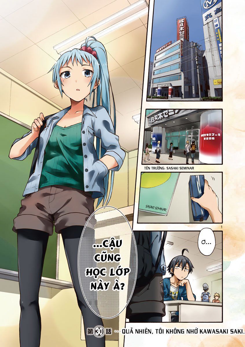 Yahari Ore No Seishun Rabukome Wa Machigatte Iru. @ Comic Chapter 30 - 1