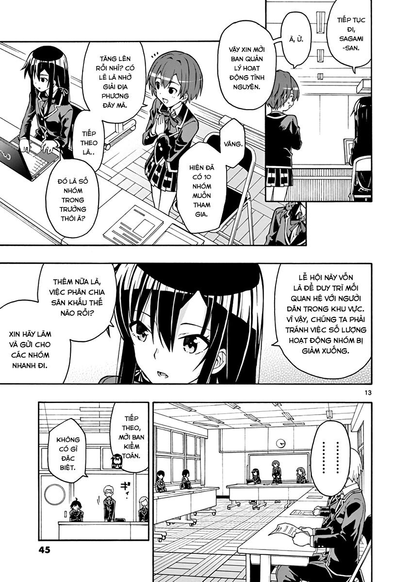 Yahari Ore No Seishun Rabukome Wa Machigatte Iru. @ Comic Chapter 37 - 14