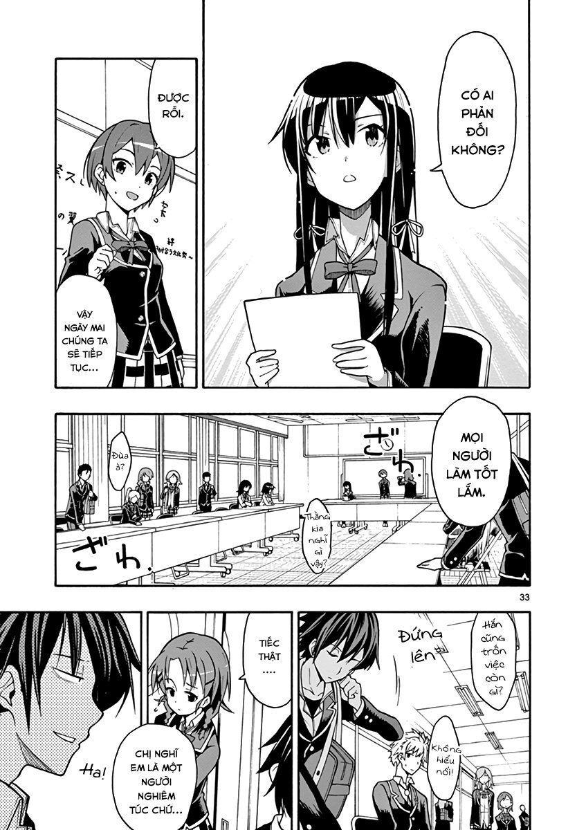 Yahari Ore No Seishun Rabukome Wa Machigatte Iru. @ Comic Chapter 39 - 33