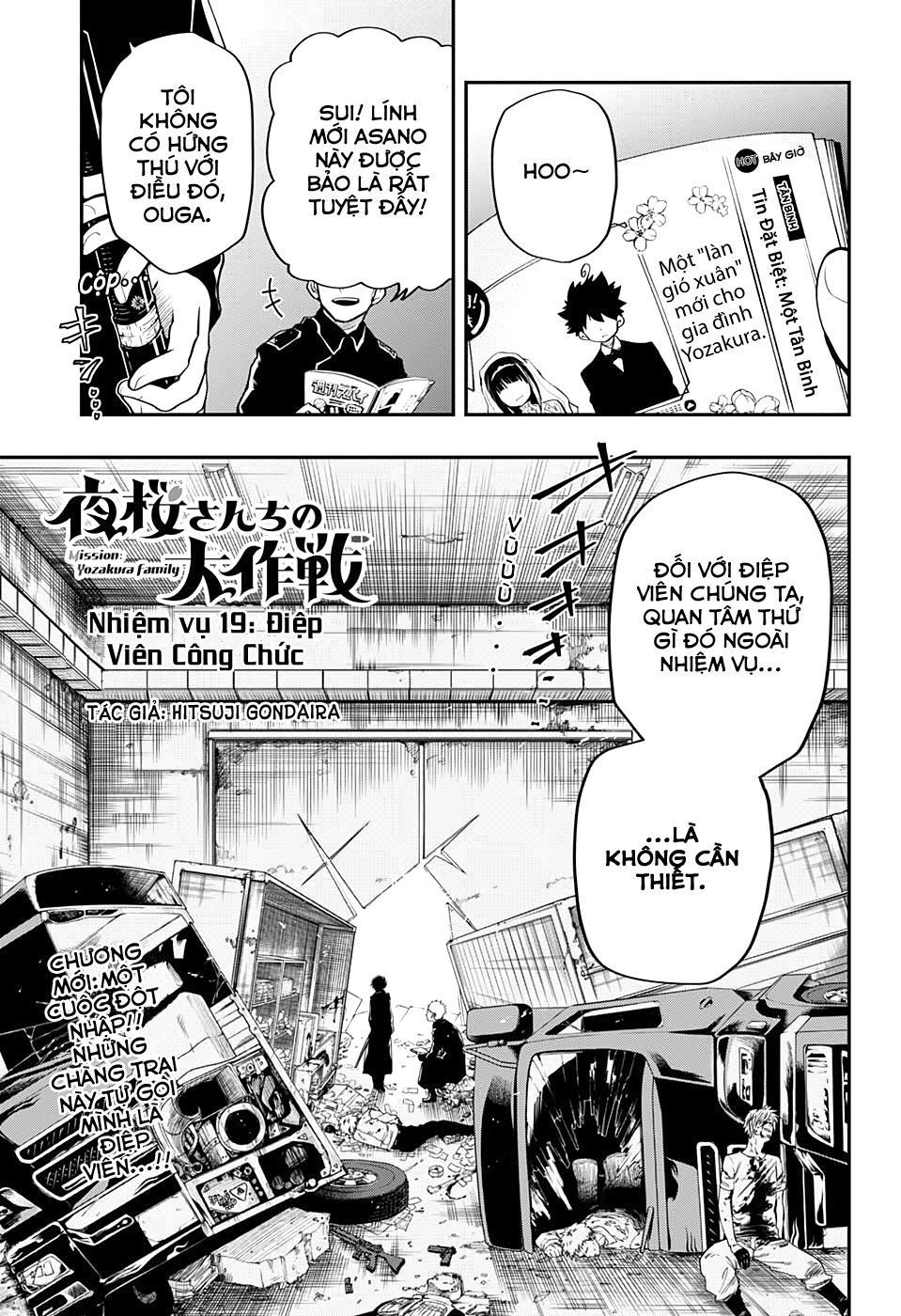 Gia Tộc Điệp Viên Yozakura Chapter 19 - 2