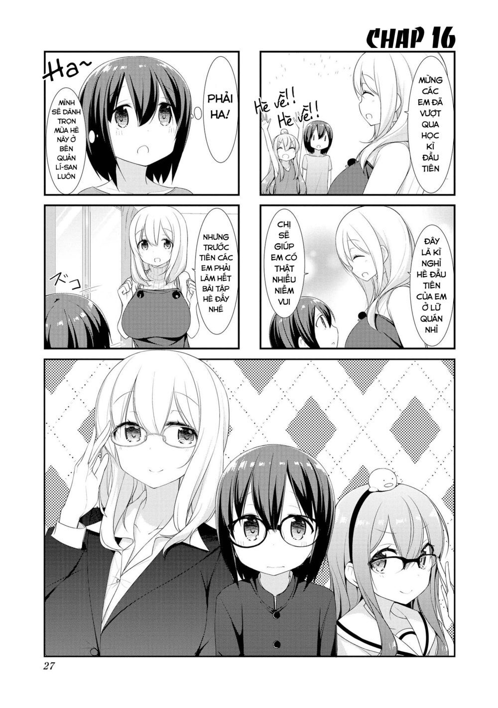 Sunoharasou No Kanrinin-San Chapter 16 - 1