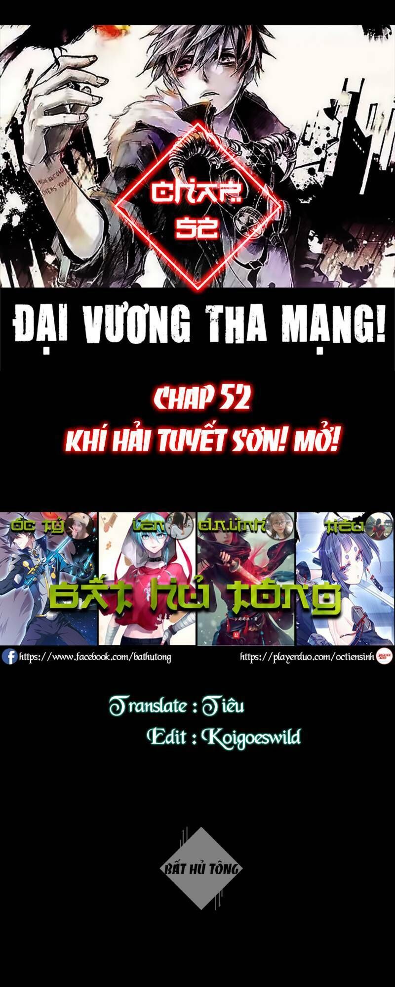 Đại Vương Tha Mạng Chapter 52 - 1