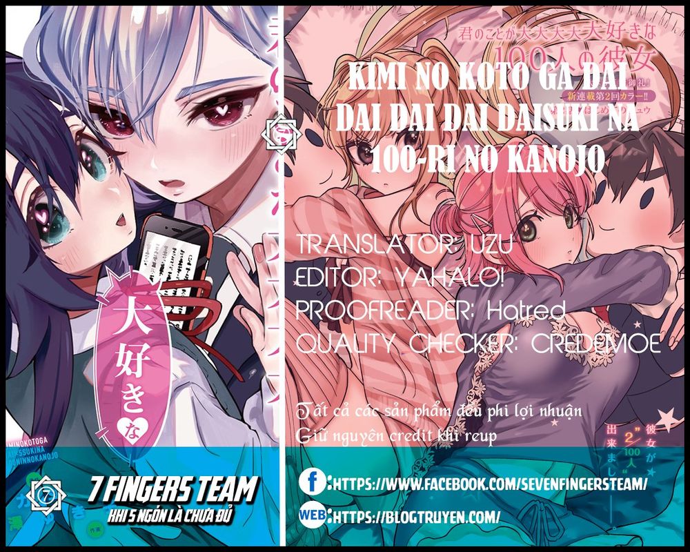 Kimi No Koto Ga Dai Dai Dai Dai Daisuki Na 100-Ri No Kanojo Chapter 12 - 2