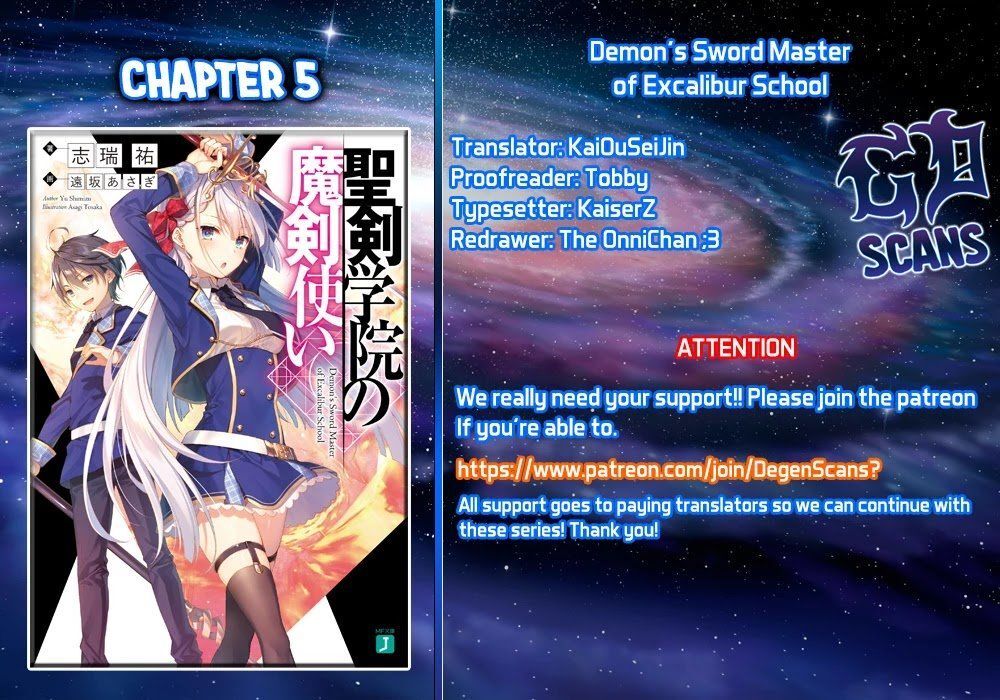 Demon's Sword Master Of Excalibur School Chapter 5 - 5